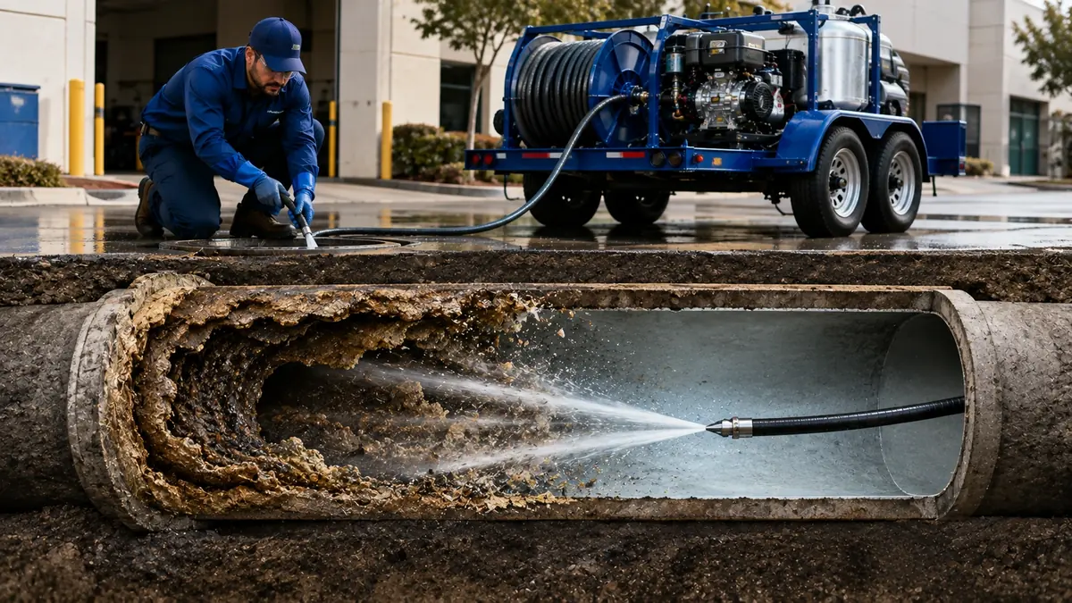 Sewer Pipe Descaling in Cedar Ridge